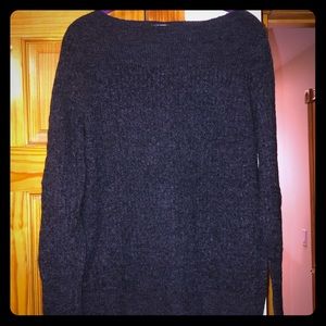 NWOT_LOFT Boatneck Knitted Sweater